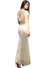 New Sequined Slim Evening Dress