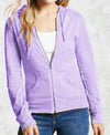 Long Sleeve Zippered Hood Sweater