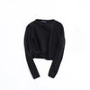 Simple Rabbit Velvet Round Neck Long Sleeve Sweaters