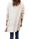 Loose Mid-Length Knitting Cardigan Sweater