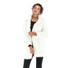 Imitation Lamb Hair Solid Color Long-sleeved Plush Warm Jacket