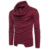 New Heap Turtleneck Solid Color Men's Sweater