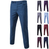 New Fashion Men's Solid Color Trend Wild Business Trouser