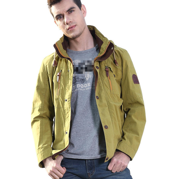 Loose Casual Sports Thin Plus Size Men's Jacket