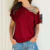 Individual Shoulder Short Sleeve T-Shirt