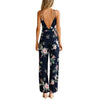 Sexy Split Print Jumpsuit