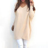 Fashionable V-Neck Long Sleeved  Thin  Sweater