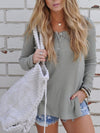 Loose Knitted Long Sleeve Jumper Sweater