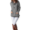 Side Pocket Long Sleeve Pile Sweater