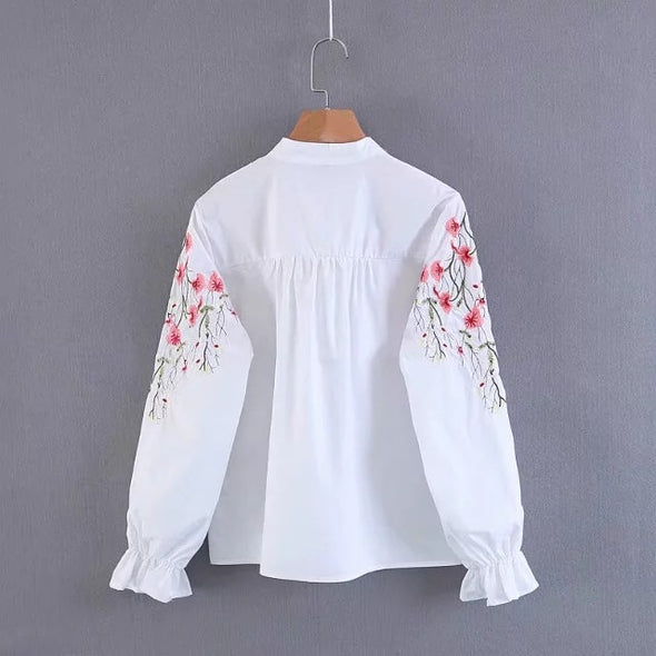 Women's Print Long Sleeve Shirt