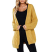 Solid Color Long Sleeve Knit Cardigan