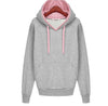 Long Sleeve Pure Color Hoodies