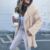 Casual Faux Fur Plush Women's Coat