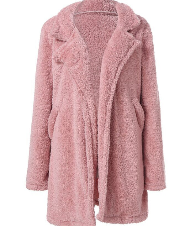 Double-faced Faux Fur Women's Coat