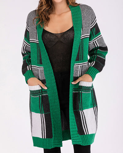 New Long Sleeve Cardigan Sweater