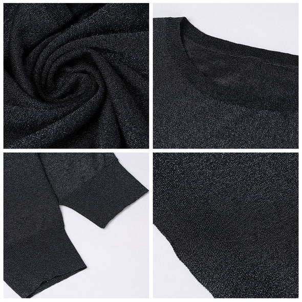 O-Neck Loose Bat Sleeve Sweater