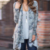 Camouflage  Long Sleeve Cardigans