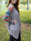 Printed  Long Sleeve Cardigans