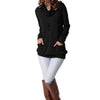 Side Pocket Long Sleeve Pile Sweater