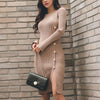 Sexy Split Fashion Temperament Bodycon