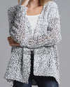 Loose Openwork Knit Cardigan Coat