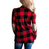 New Plaid Printed Cardigan