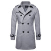 New Large Size Long Woolen Coat