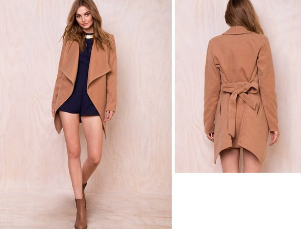 Women's Warm Woolen Coat