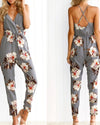 Sexy Sling Print Jumpsuit