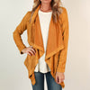 New Solid Color Long Sleeve Cardigan Coat