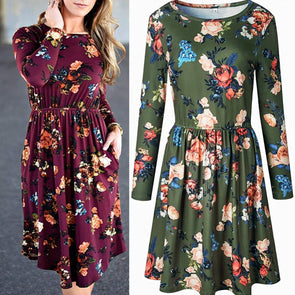 Casual Long Sleeve Dress