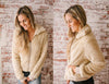 Simple Solid Stand-Neck Zipper Cardigan Coat