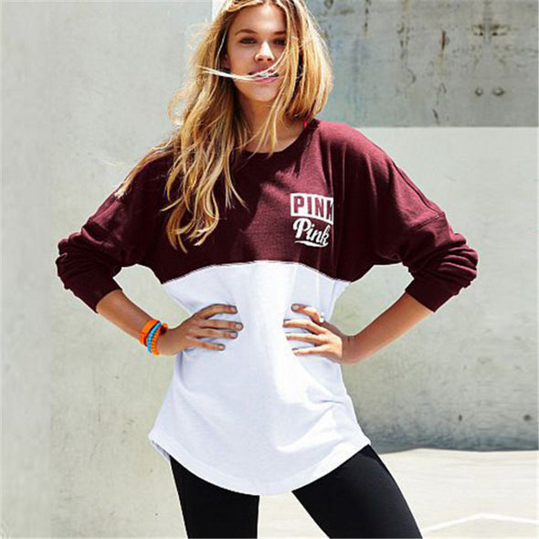 Printed Long Sleeve Casual Sweatshirt