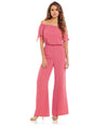 Women's off-the-shoulder jumpsuit