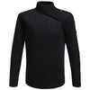 New Slim Stand Collar Solid Solor Pullover Sweater