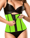 Women's Sports Fitness Buckle Zipper Corset