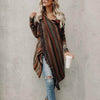 Mid-Length Slim Fashion Striped Sweater