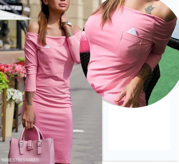 Tight Sexy Long Sleeve Bodycon Dress