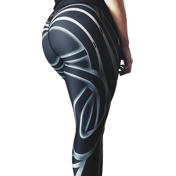 Women's Print Sports Tight Yoga Leggings