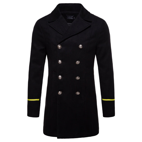 New Boutique Medium Long Woolen Coat