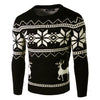 New Men's O-neck Slim Fashion Deer Sweater