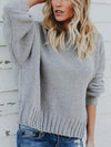 Knit Back Cross Strap Backless Sweater