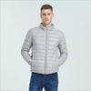 Lightweight Stand Collar Long Sleeve Zip Down Jacket