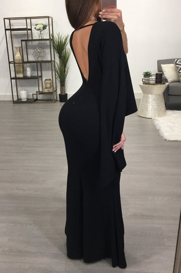 Elegant Sexy Fashion Halter Evening Dress