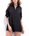 New Off-The-Shoulder Long-Sleeved Shirt