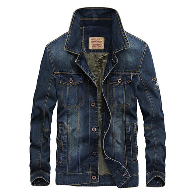 Loose Thin Casual Denim Men's Jacket