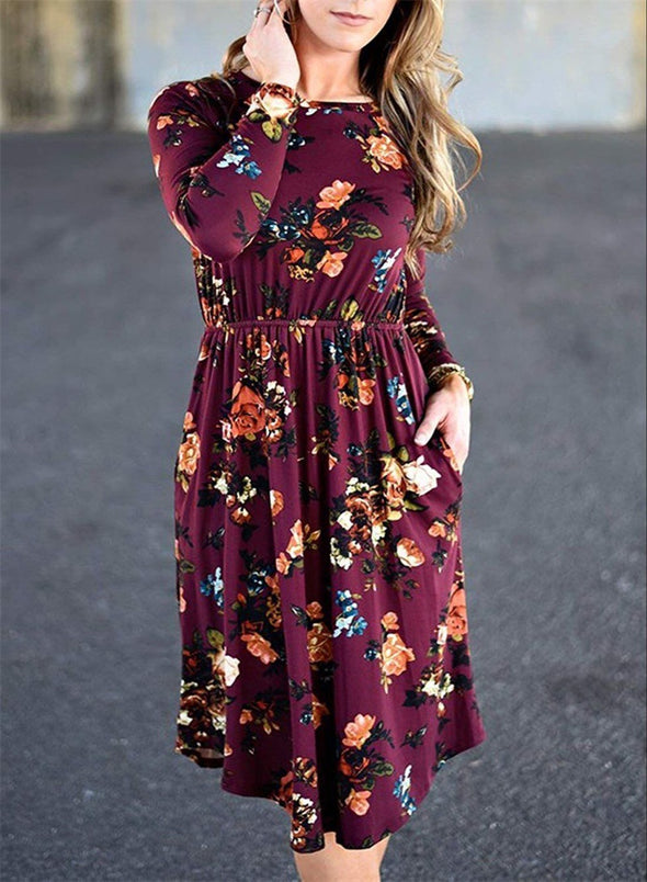 Casual Long Sleeve Dress