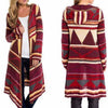 New Print Long Sleeve Cardigan Sweater