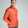 Lightweight Stand Collar Long Sleeve Zip Down Jacket