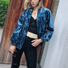 Fashionable Velvet Short Coat